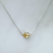 Mini Plata Cuarzo Citrino